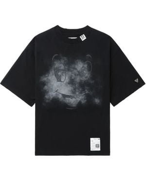 Maison Mihara Yasuhiro Graphic-Print T-Shirt - Black