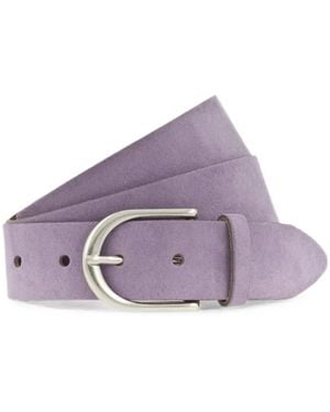 BGM LABEL Ceinture En Daim À Boucle - Purple