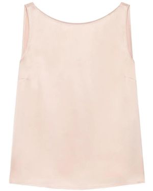 Maliparmi Viscose Sleeveless Top - Pink