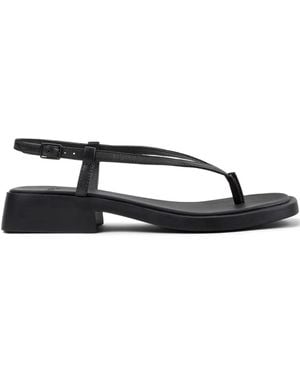 Camper Dana Buckle-Fastening Sandals - Black
