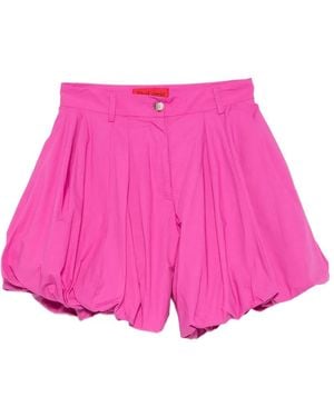 Thelatest Dafne Pleated Shorts - Pink