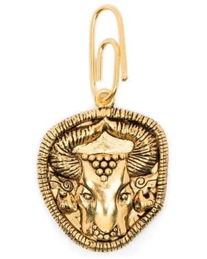 Aurelie Bidermann Taurus Zodiac Charm - Metallic