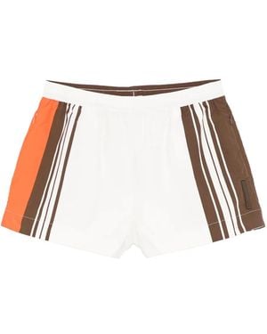 SIR. Mini-Shorts mit elastischem Bund - Weiß