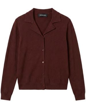 Herskind Alton Cashmere Cardigan - Purple