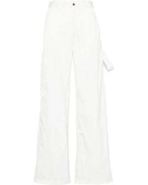 Cynthia Rowley Pantaloni Con Stampa - Bianco
