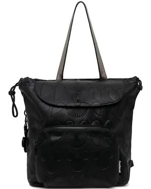 Desigual All Mickey Krapina embossed-detailing backpack - Negro