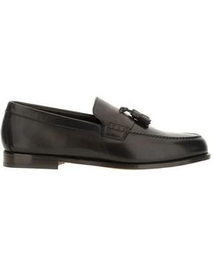 Doucal's Tassel Loafers - White