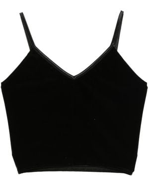 forte_forte Velvet Tank Top - Black