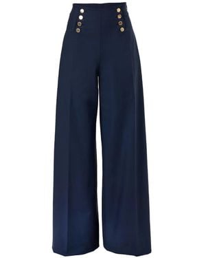 Carolina Herrera Alba Trousers - Blue