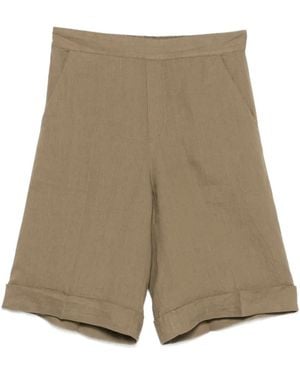 Xacus Bermudas Con Dobladillo Vuelto - Neutro