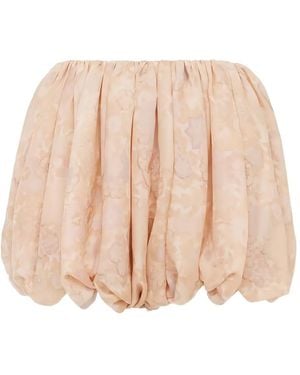 Chloé Pantalones Cortos Con Estampado Floral - Neutro