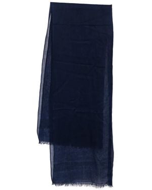 N.Peal Cashmere Étole Ultra-Fine - Bleu