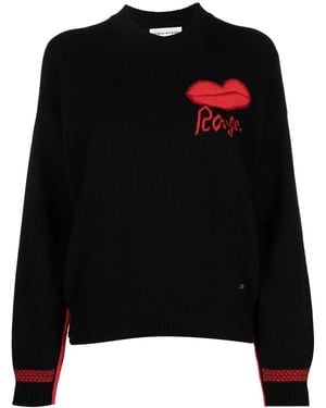 Sonia Rykiel クルーネック プルオーバー - ブラック