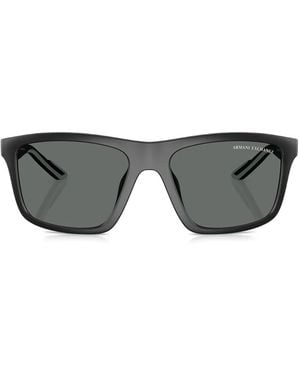 ARMANI EXCHANGE Rectangle Frame Sunglasses - Grey