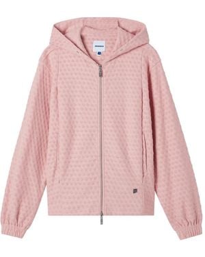 Adererror Meadow Textured Hoodie - Pink