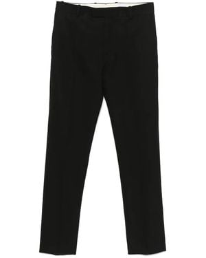 McQueen Low-Rise Tailored Trousers - Black