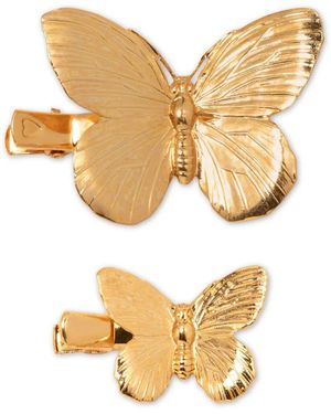 Jennifer Behr Papillon バレッタ セット - メタリック