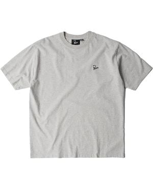 by Parra Signature-embroidered Short-sleeve Tee - グレー
