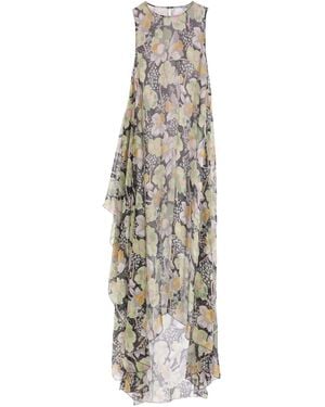 Loewe Daffodil.Print Maxi Dress - White