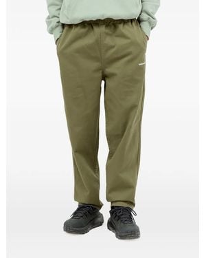 thisisneverthat Elastische Broek Met Logo - Groen