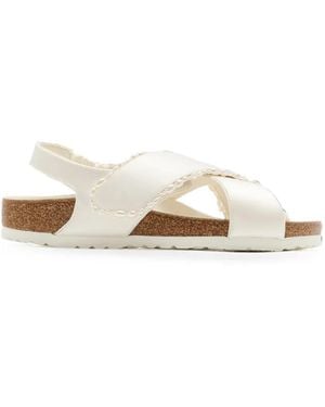 Birkenstock X Danielle Frankel Tulum Platte Sandalen - Wit