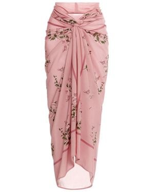 Agua Bendita Lavanda Beach Cover-Up - Pink