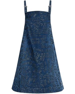 Versace Jeans Couture Denim Dress - Blue