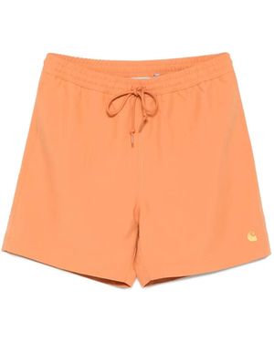Carhartt ドローストリング トランクス水着 - オレンジ