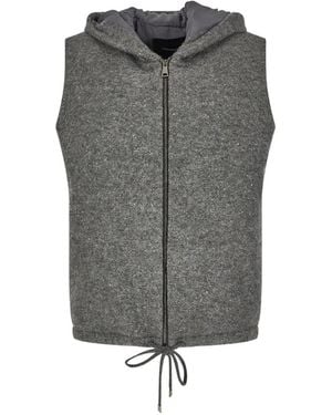 Fabiana Filippi Gilet À Ornements En Sequins - Gray