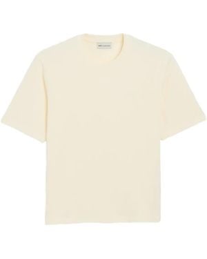 Ami Paris Small Embossed T-Shirt - White