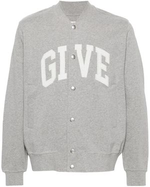 Givenchy Sportjacke Mit Meliertem Effekt - Grau