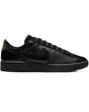 Nike Tennis Classic Sneakers Mit Kroko-Effekt - Schwarz