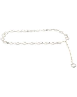 Maje Clover Kettingriem - Wit
