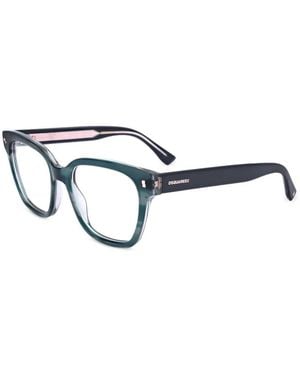 DSquared² Square-Frame Glasses - White