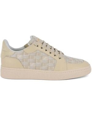 Giuseppe Zanotti Gz Biarritz Monogram-Print Trainers - White