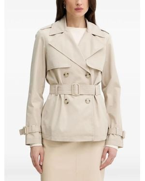 Silvian Heach Double-Breasted Jacket - Natural