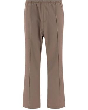 Needles Logo-Embroidered Track Pants - Gray