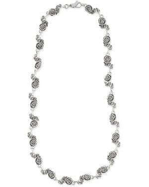 Emanuele Bicocchi Multi-Roses Necklace - White