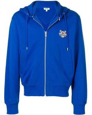 KENZO Hooded Tiger Jacket - Blue