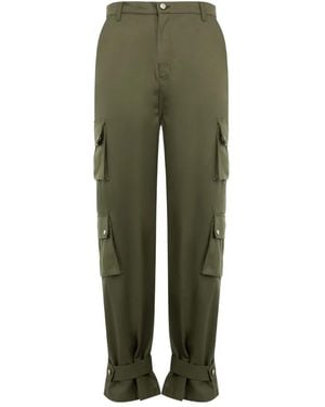 Rhude Multiple-Pockets Trousers - Green
