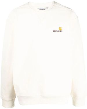 Carhartt American Script Sweatshirt - White