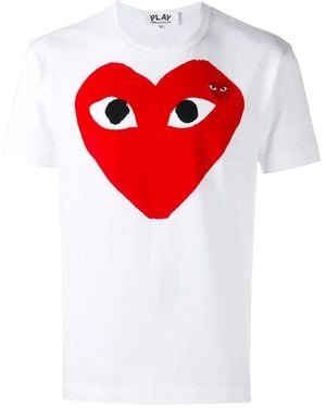 COMME DES GARÇONS PLAY Cotton T-Shirt - Red