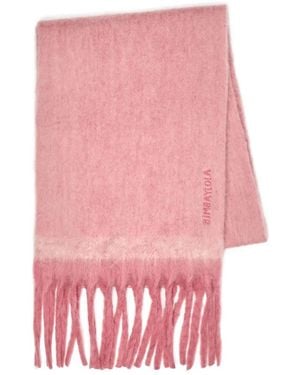 Bimba Y Lola Fringed Scarf - Pink
