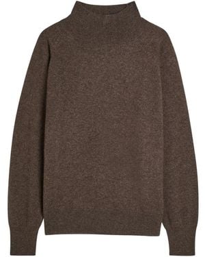 Reformation Merritt Turtleneck Jumper - Brown