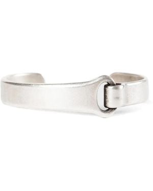 Ann Demeulemeester Frigga Brass Bracelet - White