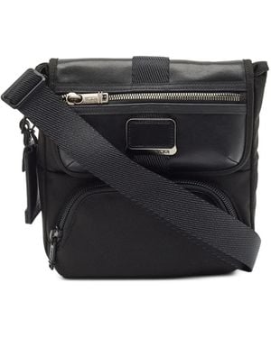 Tumi Sac À Bandoulière Barton En Cuir - Black