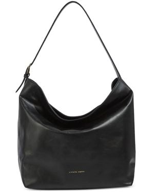 Liviana Conti Buckle Shoulder Bag - Black