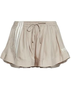 Y-3 W Tennis Shorts - White