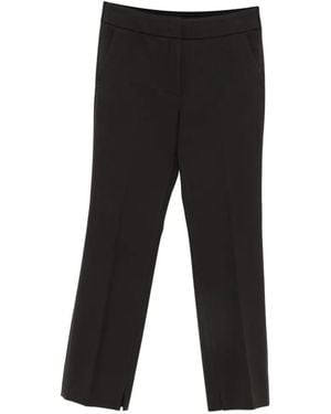 Peserico Pressed-Crease Pants - Black