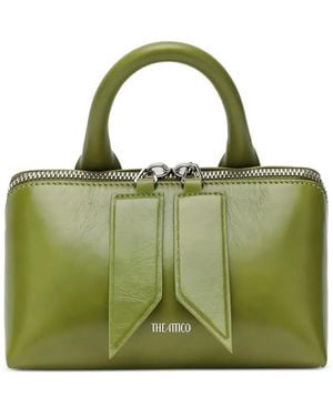 The Attico Friday top handle mini bag - Verde